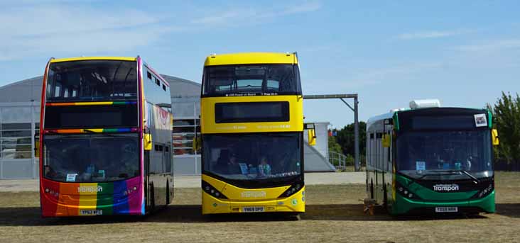 Nottingham City Transport Scania Alexander Dennis 603, 508 and Enviro200MMC 306